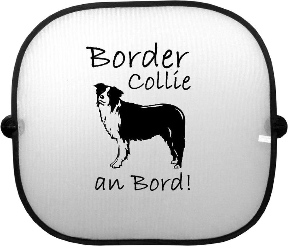 Sonnenschutzgitter-Hundemotiv: Border Collie 4-Tierisch tolle Geschenke