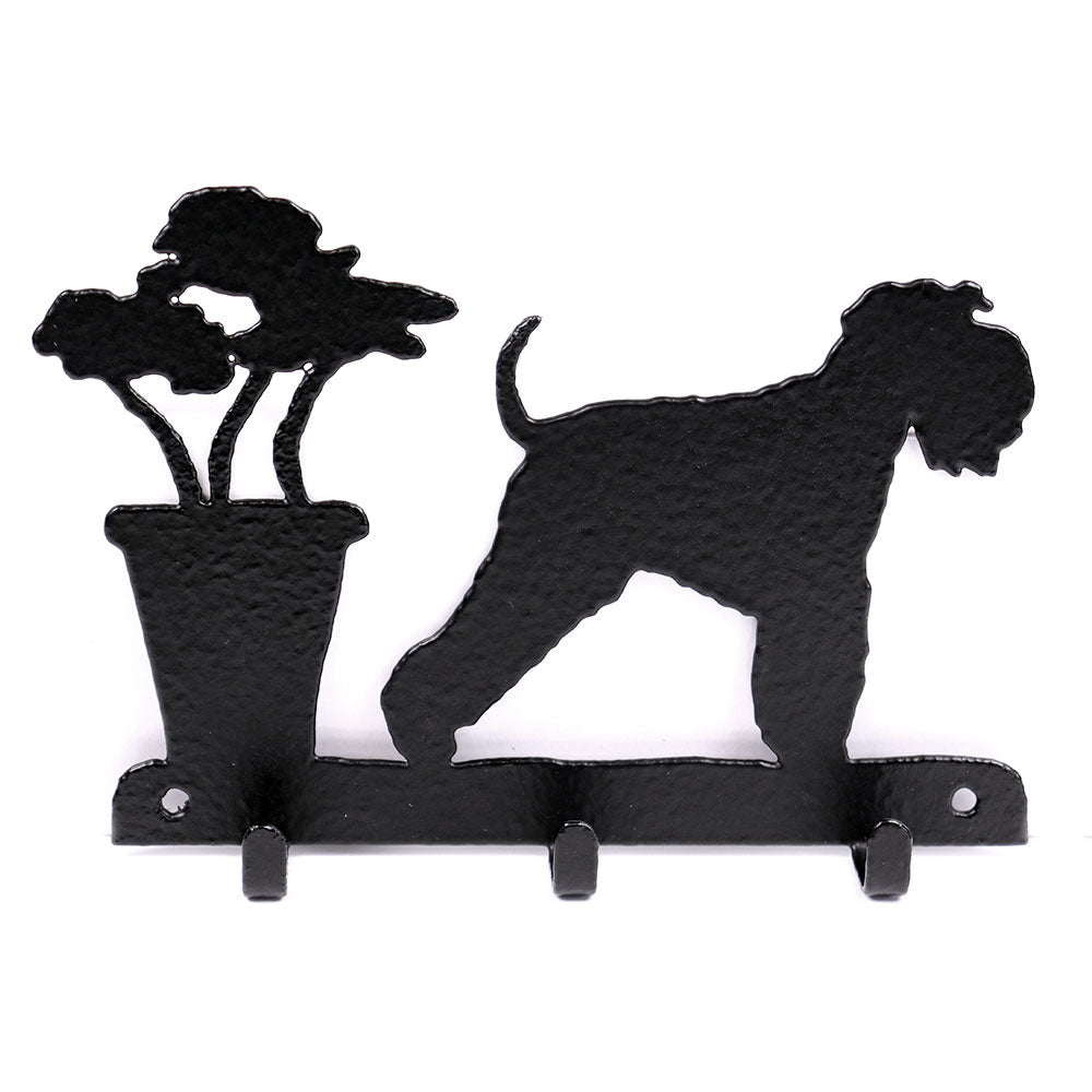 Schnauzer Leinengarderobe - Schlüsselbrett-Tierisch-tolle Geschenke-Tierisch-tolle-Geschenke