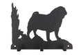 Mops Leinengarderobe - Schlüsselbrett-Tierisch-tolle Geschenke-Tierisch-tolle-Geschenke