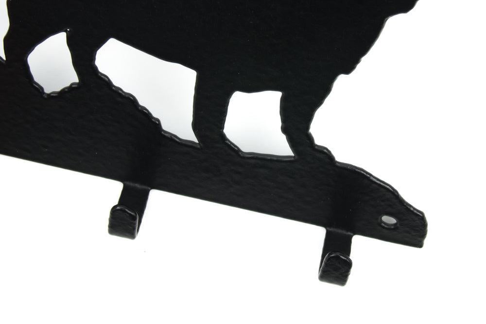 Mops Leinengarderobe - Schlüsselbrett-Tierisch-tolle Geschenke-Tierisch-tolle-Geschenke