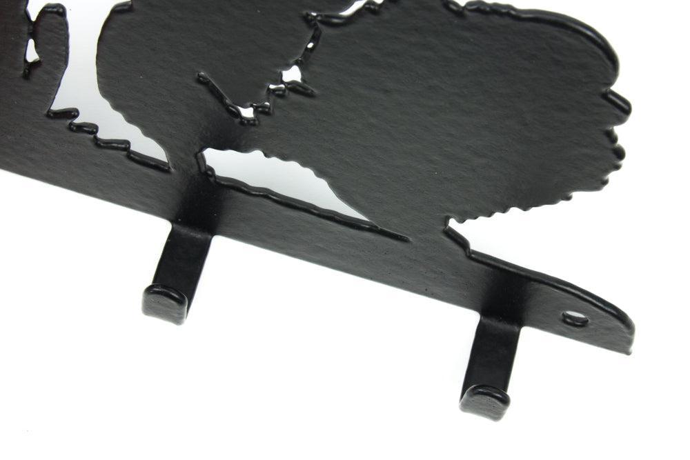 Pomeraner - Zwergspitz Leinengarderobe - Schlüsselbrett-Tierisch-tolle Geschenke-Tierisch-tolle-Geschenke