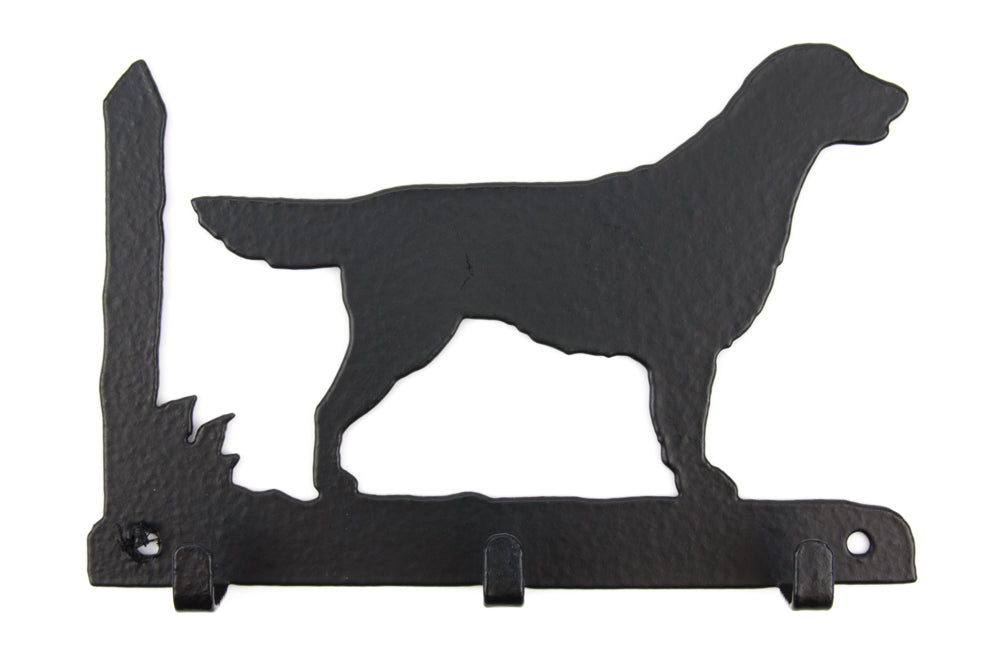 Flat Coated Retriever Leinengarderobe - Schlüsselbrett-Tierisch-tolle Geschenke-Tierisch-tolle-Geschenke