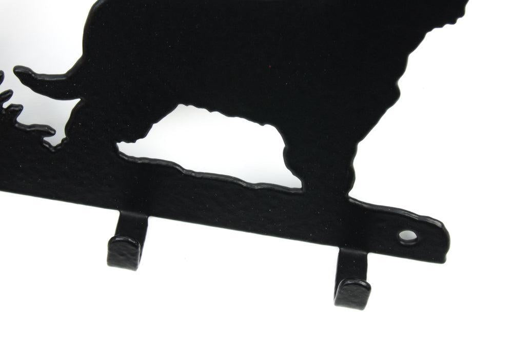 Briard Leinengarderobe - Schlüsselbrett-Tierisch-tolle Geschenke-Tierisch-tolle-Geschenke