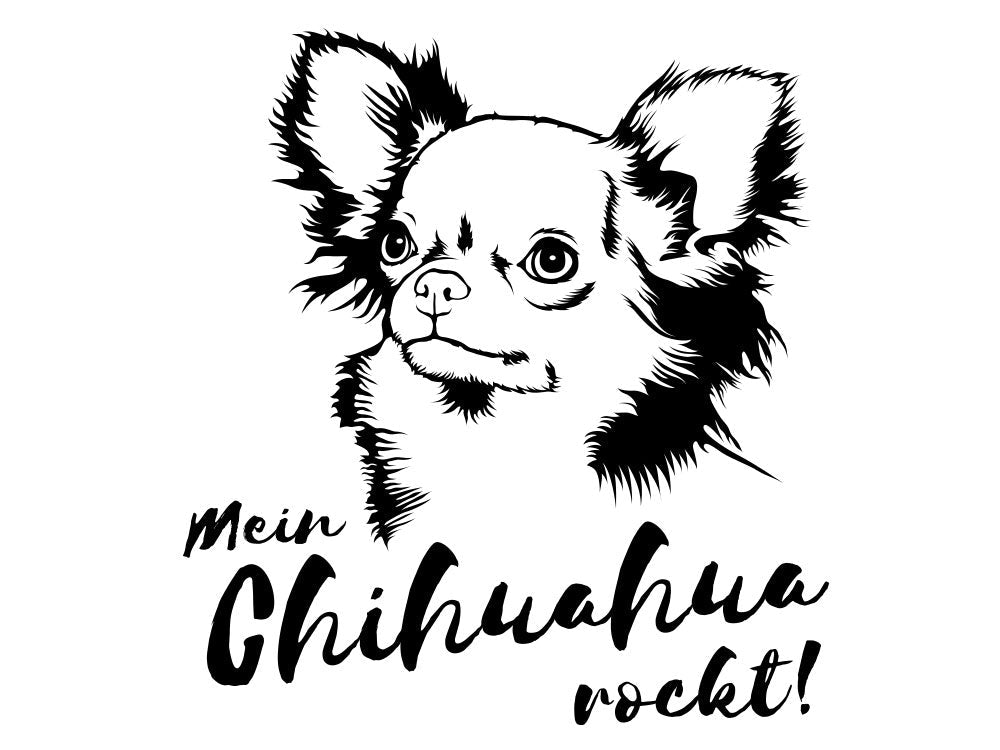 Wandtattoo -Chihuahua-Tierisch tolle Geschenke