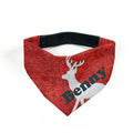 Hunde-Halstuch Wunschname Weihnachten Elch-Tierisch tolle Geschenke-Tierisch-tolle-Geschenke