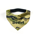 Hunde-Halstuch Wunschname Camouflage-Tierisch tolle Geschenke-Tierisch-tolle-Geschenke