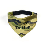 Hunde-Halstuch Wunschname Camouflage-Tierisch tolle Geschenke-Tierisch-tolle-Geschenke