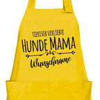 Koch & Back Schürze - Hundemama mit Wunschnamen-Tierisch-tolle-Geschenke-Tierisch-tolle-Geschenke