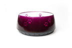 EHASO Hundenapf Aubergine mit Pfötchen-Ehaso-Tierisch-tolle-Geschenke