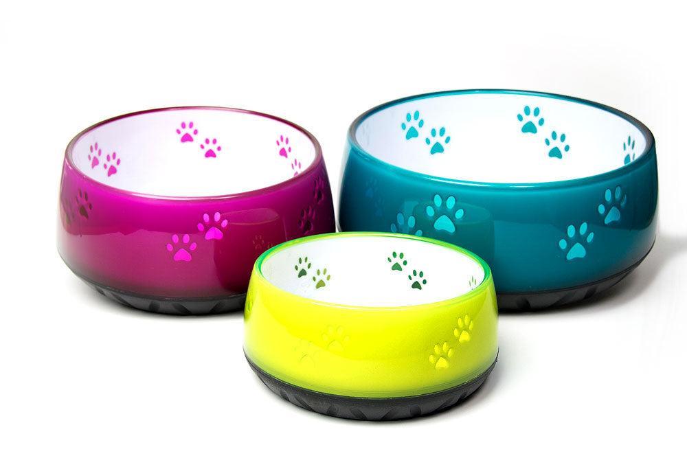 EHASO Hundenapf Schwarz mit Pfötchen-Ehaso-Tierisch-tolle-Geschenke