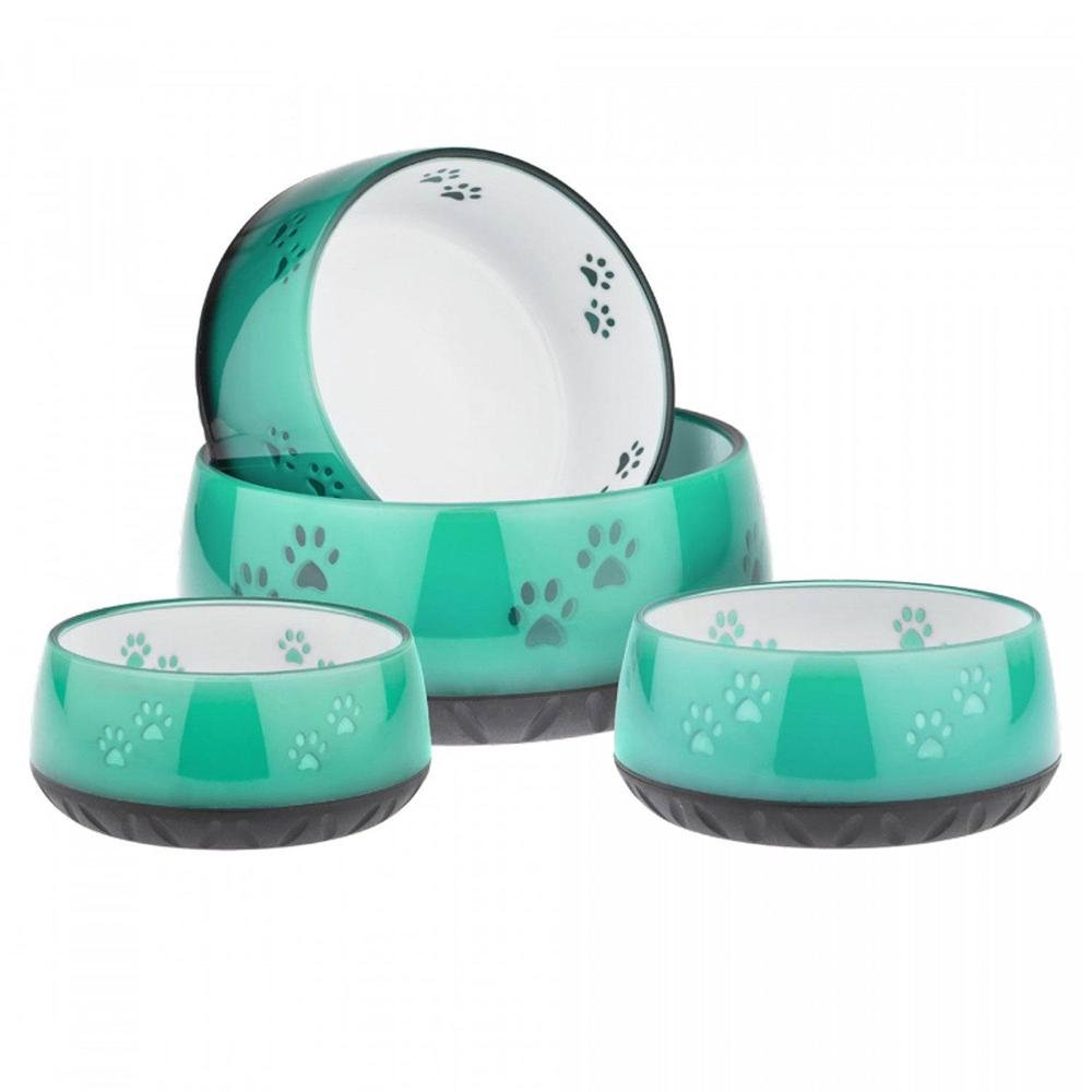 EHASO Hundenapf Mint mit Pfötchen-Ehaso-Tierisch-tolle-Geschenke