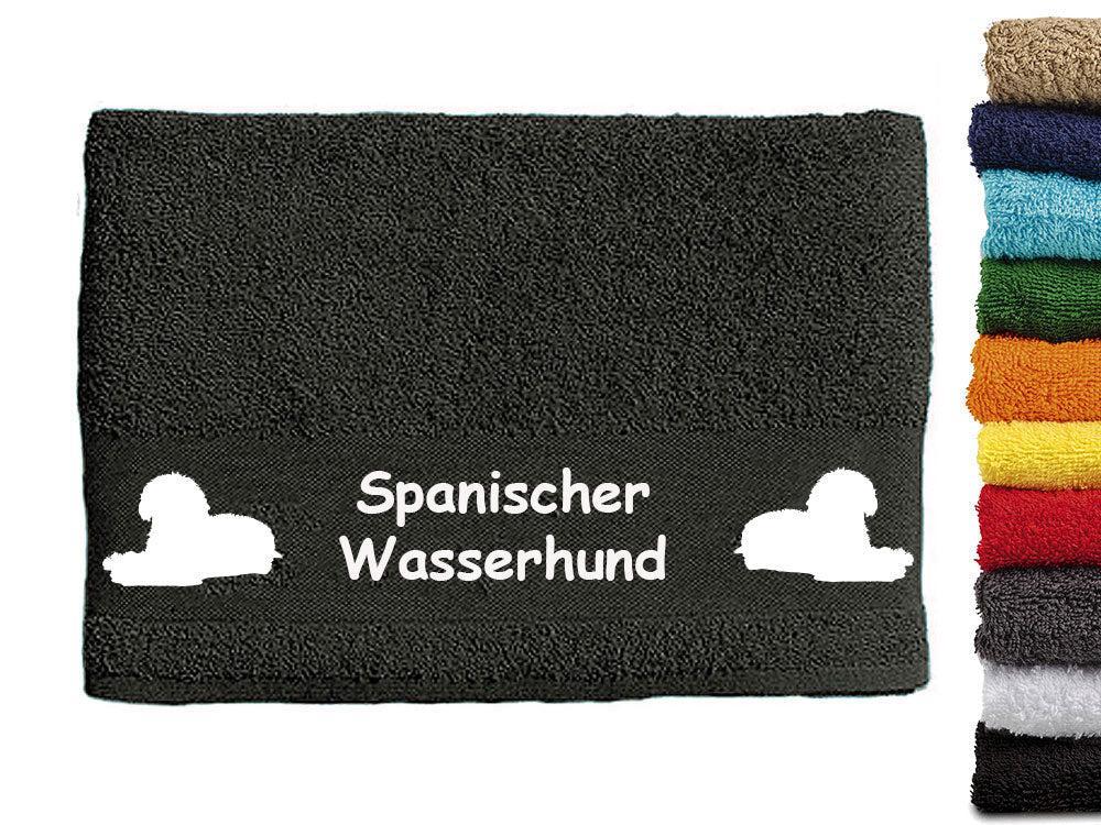 Handtuch: Spanischer Wasserhund-Tierisch-tolle Geschenke-Tierisch-tolle-Geschenke