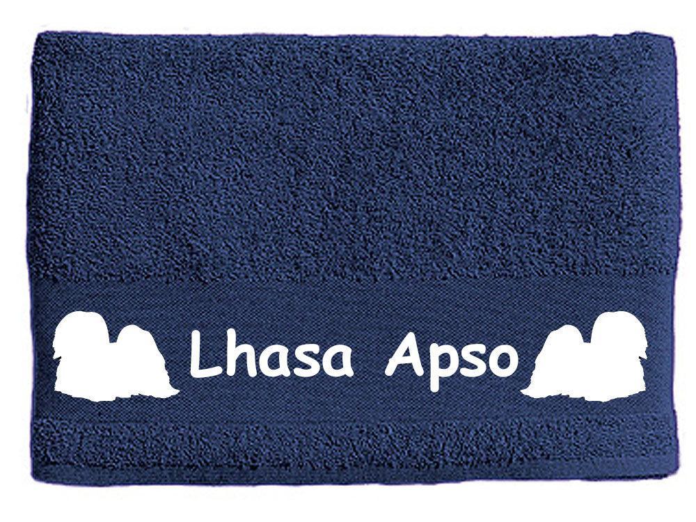 Handtuch: Lhasa Apso-Tierisch-tolle Geschenke-Tierisch-tolle-Geschenke