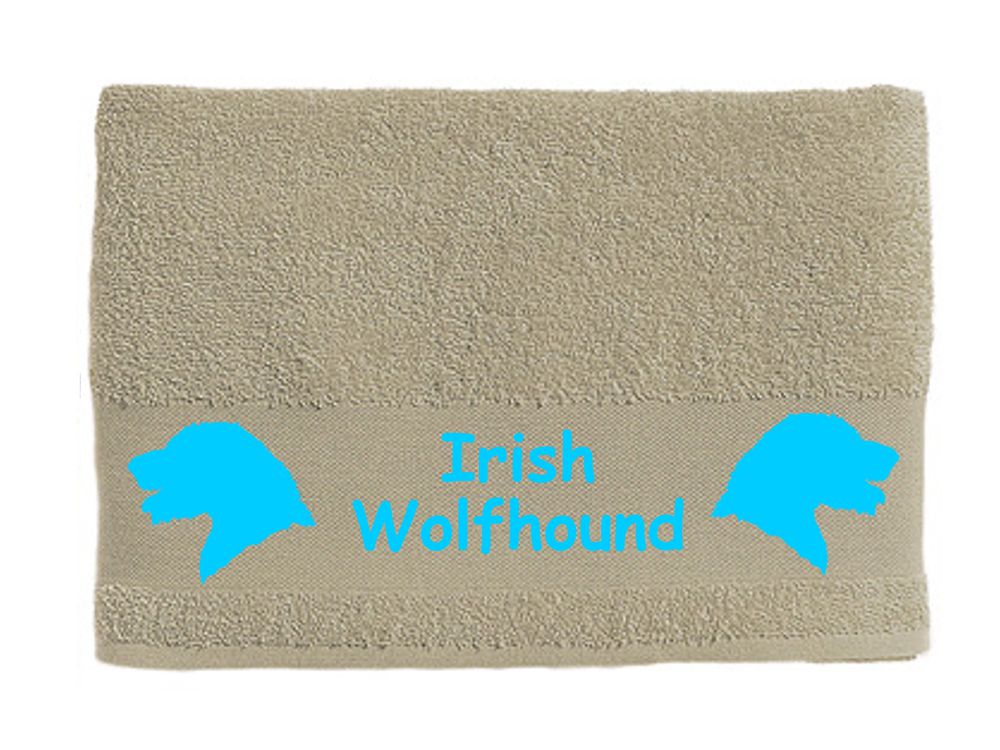 Handtuch: Irish Wolfhound 3-Tierisch-tolle Geschenke-Tierisch-tolle-Geschenke