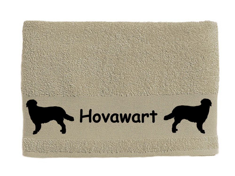 Handtuch: Hovawart-Tierisch-tolle Geschenke-Tierisch-tolle-Geschenke