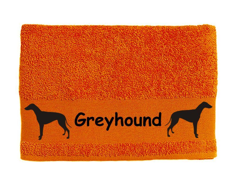 Handtuch: Greyhound 1-Tierisch-tolle Geschenke-Tierisch-tolle-Geschenke