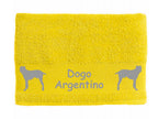 Handtuch: Dogo Argentino-Tierisch-tolle Geschenke-Tierisch-tolle-Geschenke
