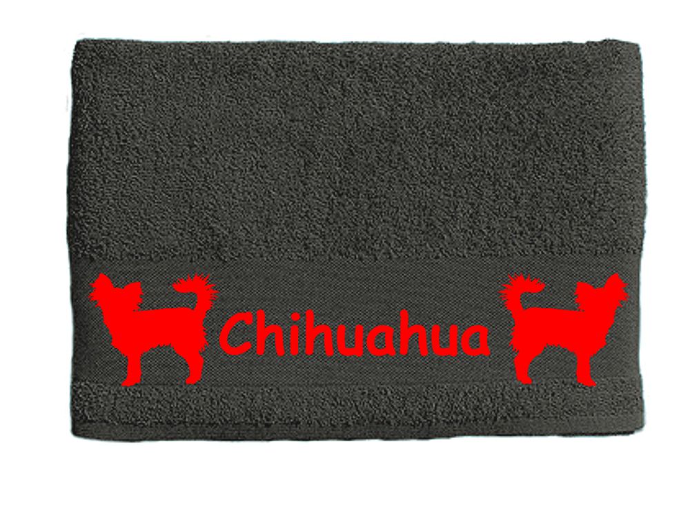 Handtuch: Chihuahua 3-Tierisch-tolle Geschenke-Tierisch-tolle-Geschenke