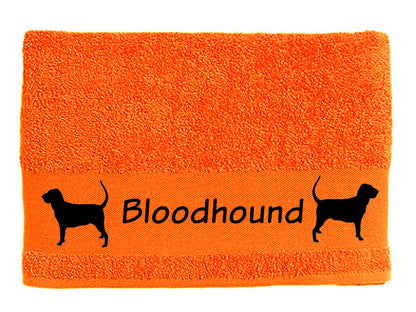 Handtuch: Bluthund - Bloodhound-Tierisch-tolle Geschenke-Tierisch-tolle-Geschenke