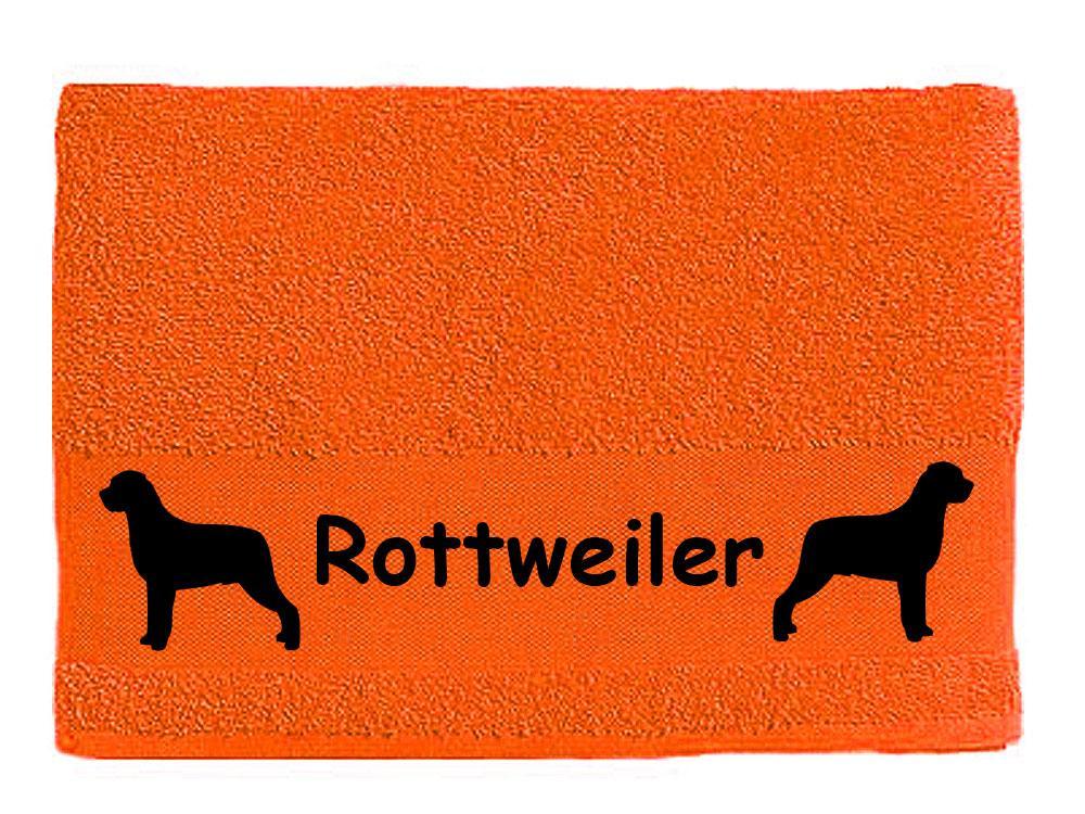 Handtuch: Rottweiler 1-Tierisch-tolle Geschenke-Tierisch-tolle-Geschenke