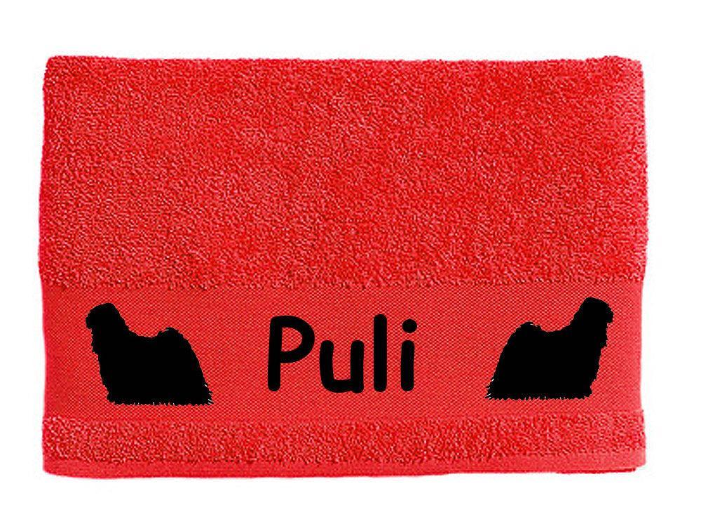 Handtuch: Puli-Tierisch-tolle Geschenke-Tierisch-tolle-Geschenke