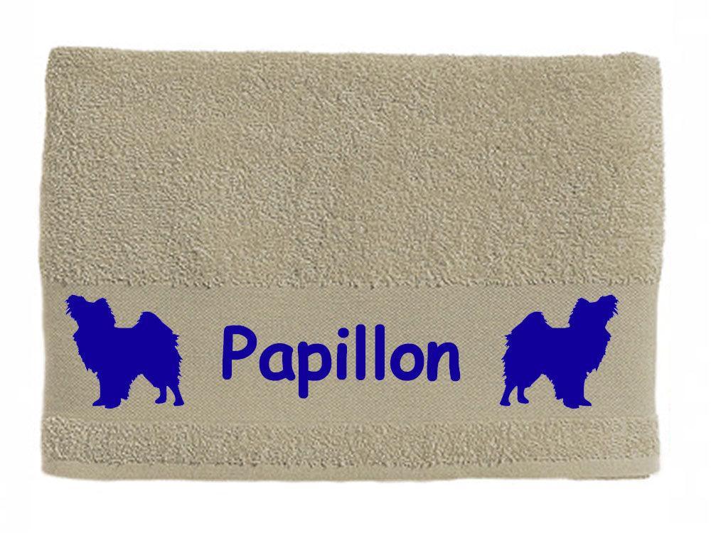 Handtuch: Papillon-Tierisch-tolle Geschenke-Tierisch-tolle-Geschenke