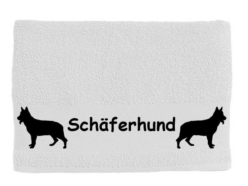 Handtuch: Schäferhund 3-Tierisch-tolle Geschenke-Tierisch-tolle-Geschenke