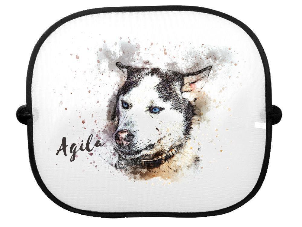 sonnensegel für hunde Sonnenschutz,Sonnenblende, Auto,Hund, Hunde,Husky – Tierisch tolle Geschenke
