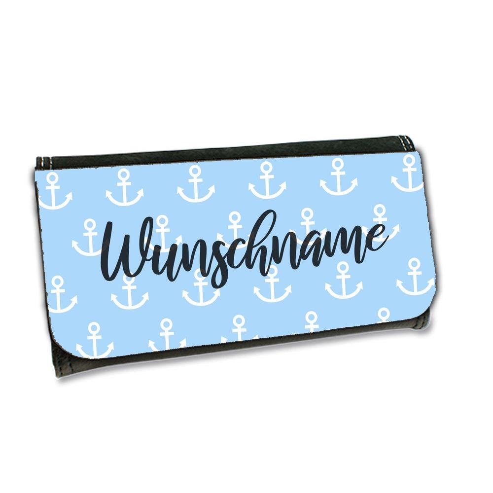 Geldbörse - Anker Wunschname - Tierisch tolle Geschenke
