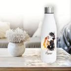 Wolf - Edelstahl Thermosflasche 750 ml mit Namen-Tierisch-tolle Geschenke-Tierisch-tolle-Geschenke