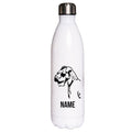 Mini Schnauzer- Edelstahl Thermosflasche 750 ml mit Namen-Tierisch-tolle Geschenke-Tierisch-tolle-Geschenke