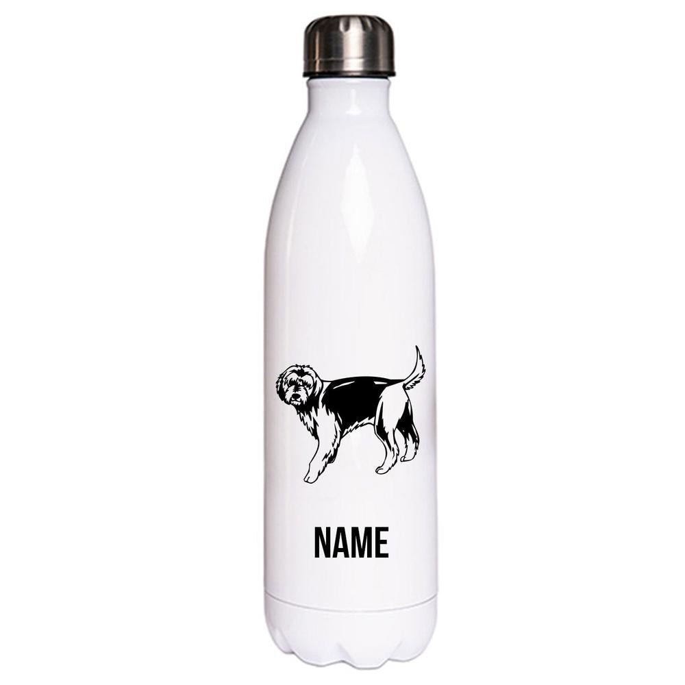 Otterhund - Edelstahl Thermosflasche 750 ml mit Namen-Tierisch-tolle Geschenke-Tierisch-tolle-Geschenke