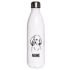 Pudel 1 - Edelstahl Thermosflasche 750 ml mit Namen-Tierisch-tolle Geschenke-Tierisch-tolle-Geschenke