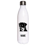 Rottweiler 1 - Edelstahl Thermosflasche 750 ml mit Namen-Tierisch-tolle Geschenke-Tierisch-tolle-Geschenke