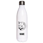 Shiba Inu - Edelstahl Thermosflasche 750 ml mit Namen-Tierisch-tolle Geschenke-Tierisch-tolle-Geschenke