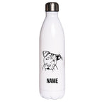 Staffordshire Terrier - Edelstahl Thermosflasche 750 ml mit Namen-Tierisch-tolle Geschenke-Tierisch-tolle-Geschenke