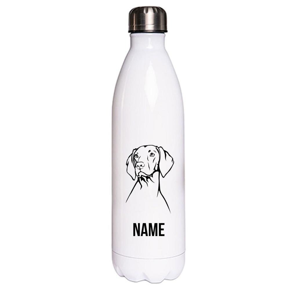 Magyar Vizsla - Edelstahl Thermosflasche 750 ml mit Namen-Tierisch-tolle Geschenke-Tierisch-tolle-Geschenke