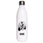 Tibet Terrier - Edelstahl Thermosflasche 750 ml mit Namen-Tierisch-tolle Geschenke-Tierisch-tolle-Geschenke