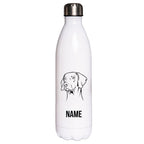 Weimaraner 4 - Edelstahl Thermosflasche 750 ml mit Namen-Tierisch-tolle Geschenke-Tierisch-tolle-Geschenke