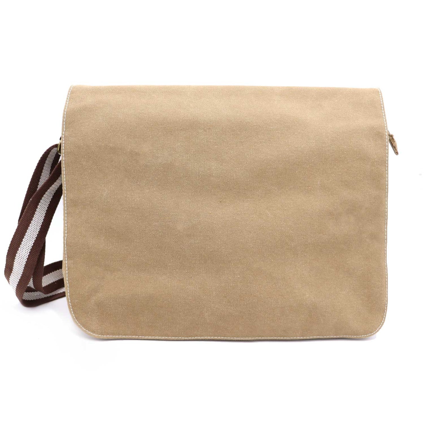 Herz zu verschenken - Canvas Schultertasche Messenger mit Namen