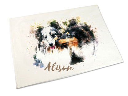 Handtuch: Collie 50 x 100 cm-Tierisch tolle Geschenke-Tierisch-tolle-Geschenke