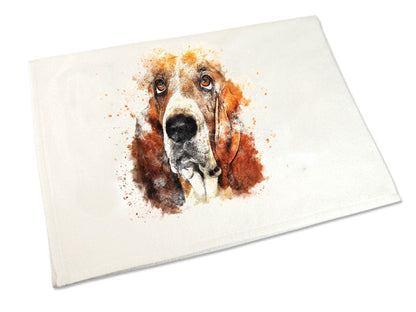 Handtuch: Basset 50 x 100 cm-Tierisch tolle Geschenke-Tierisch-tolle-Geschenke