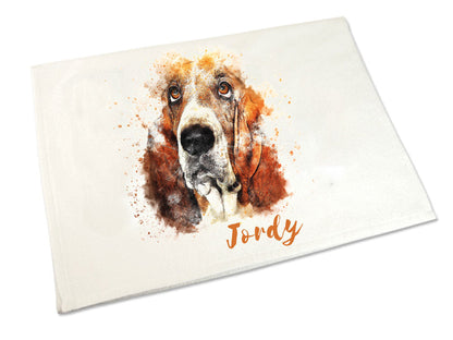 Handtuch: Basset 50 x 100 cm-Tierisch tolle Geschenke-Tierisch-tolle-Geschenke