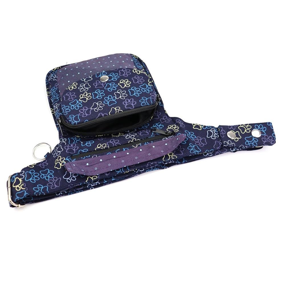 Nijens Hüfttasche Hannover- Bauchtasche Pfote -pflaume- Kästchen - Tierisch tolle Geschenke