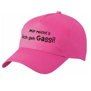 Cap Mir reicht's, ich geh Gassi pink