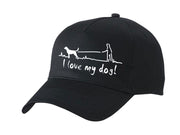 I love my dog Cap schwarz