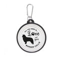 BB-Walkies Faltnapf Border Collie Design – faltbarer Napf aus lebensmittelechtem Silikon