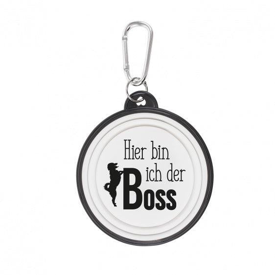  Hier bin ich der Boss Faltnapf Hundenapf