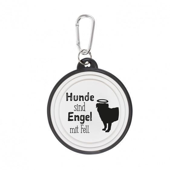 Hunde sind Engel mit Fell Faltnapf Hundenapf