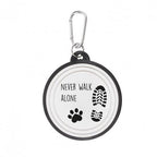 Never walk alone Faltnapf Hundenapf